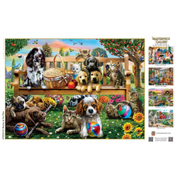 Masterpiece Gallery - Meetup at the Park 1000 Piece Jigsaw Puzzle (ONLINE ORDER ONLY)