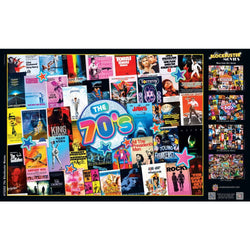 70's Blockbusters 1000 Piece Jigsaw Puzzle (ONLINE ORDER ONLY)