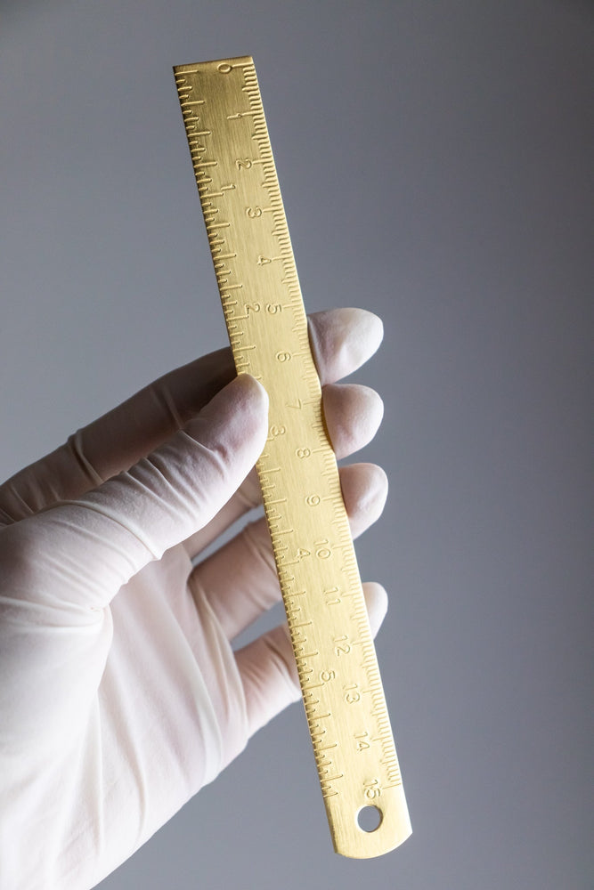 Brass Ruler (Online Order Only)