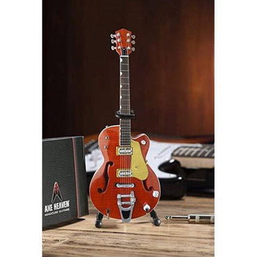 Brian Setzer Nashville Orange Dice Hollow Body Miniature Guitar Replica (Online Order Only)