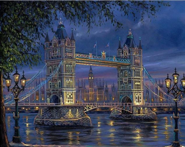 Bridge Of London Night (ONLINE ORDER ONLY)
