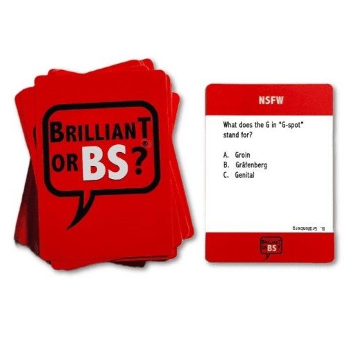 Brilliant or BS? Trivia Party Game (Online Order Only)