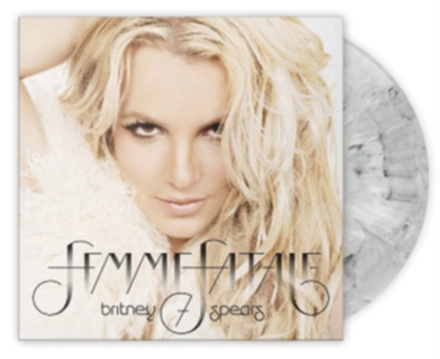 Britney Spears - Femme Fatale (Limited Edition, Grey Marble Colored Vinyl) [Import] [Vinyl] (ONLINE ORDER ONLY)