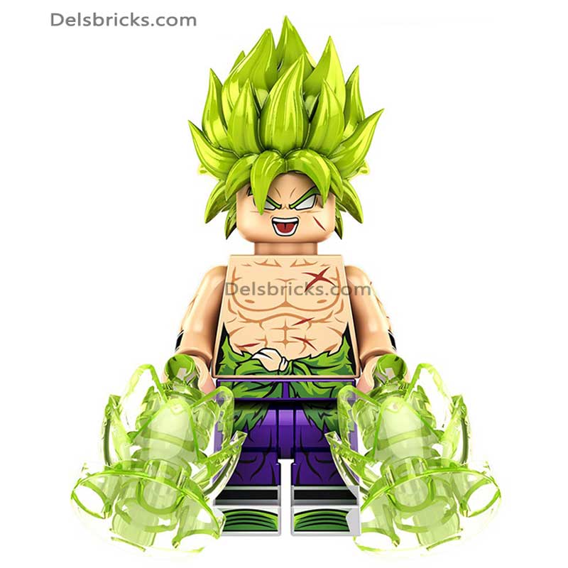 Broly Dragon Ball Z Lego Minifigures anime toys (ONLINE ORDER ONLY)