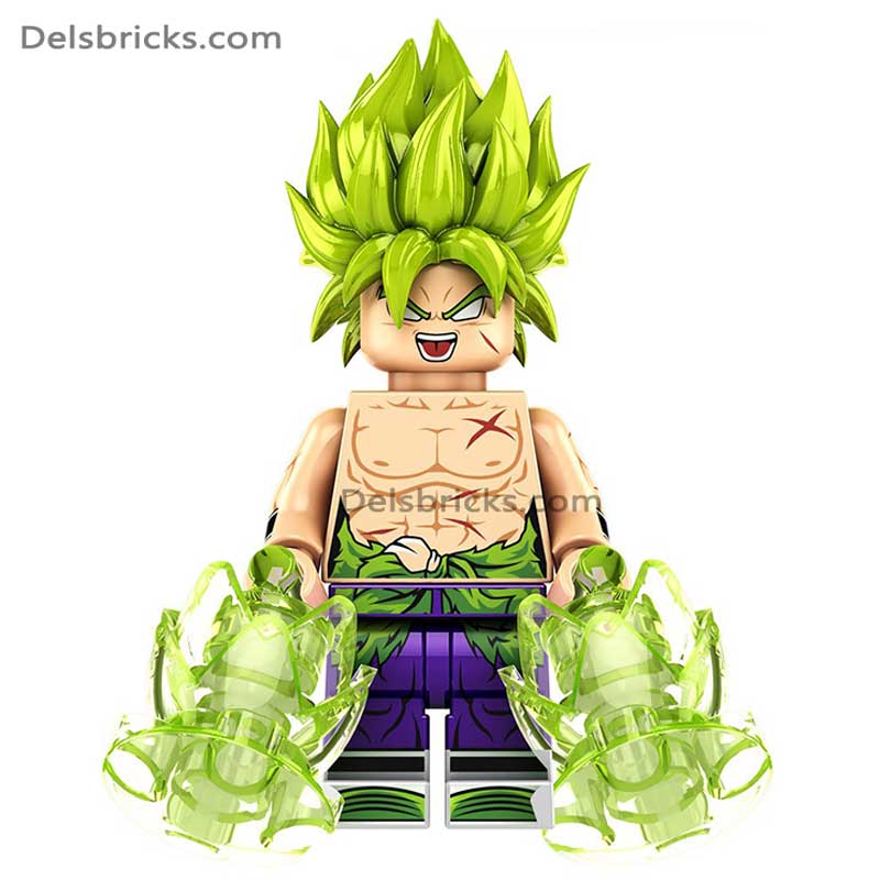 Broly Dragon Ball Z Lego Minifigures anime toys (ONLINE ORDER ONLY)
