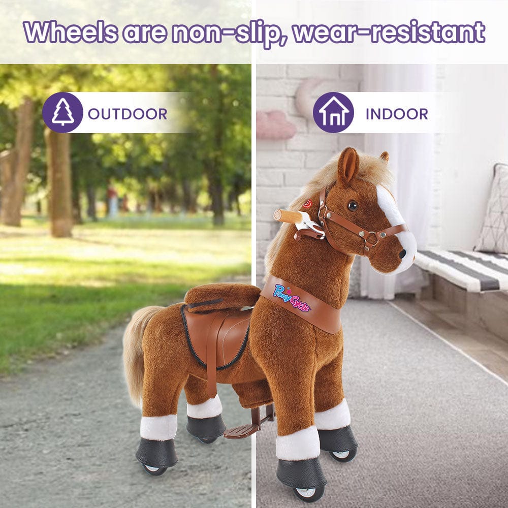 Model U® Horse Ride-On Toy Age 3–4 – Brown