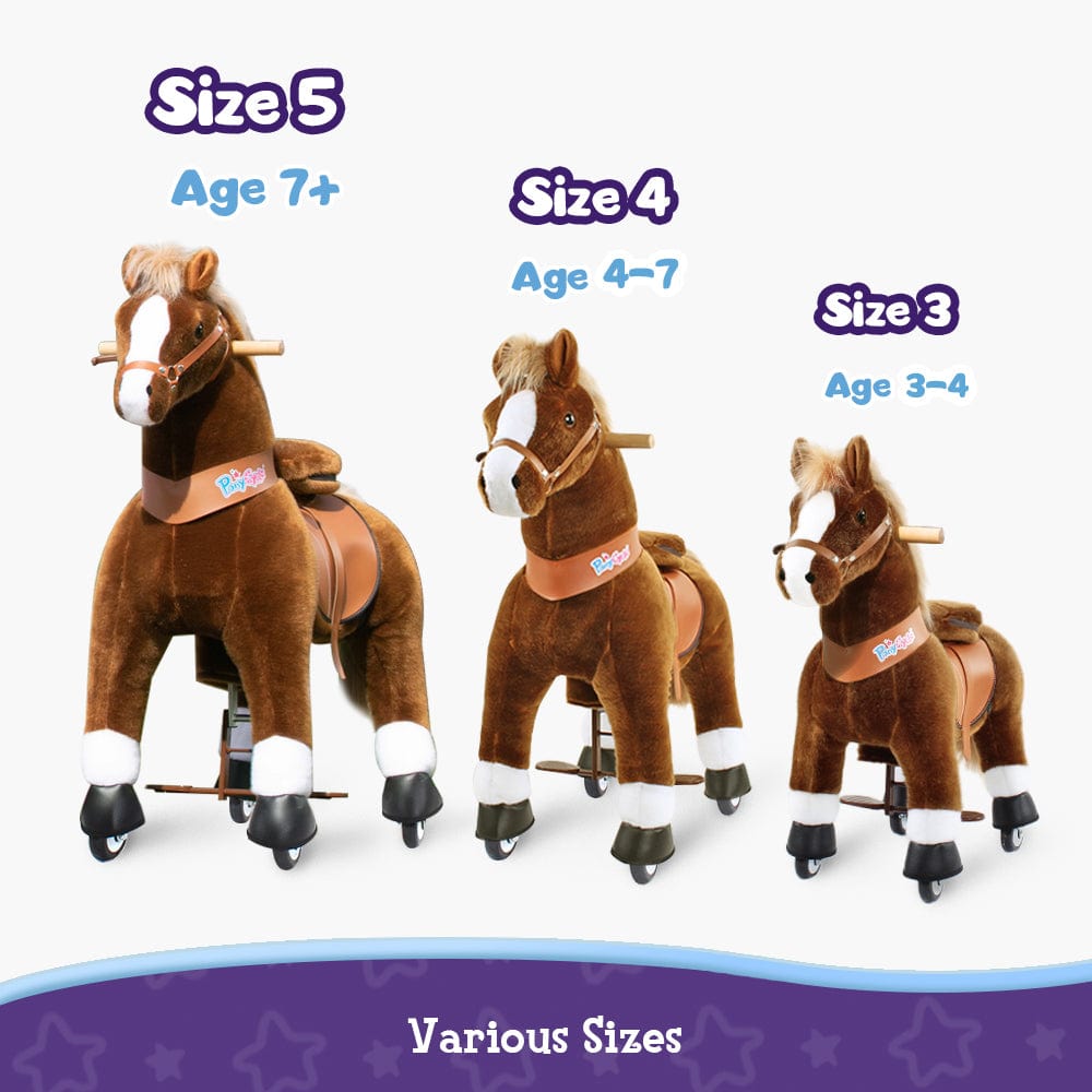 Model U® Horse Ride-On Toy Age 3–4 – Brown
