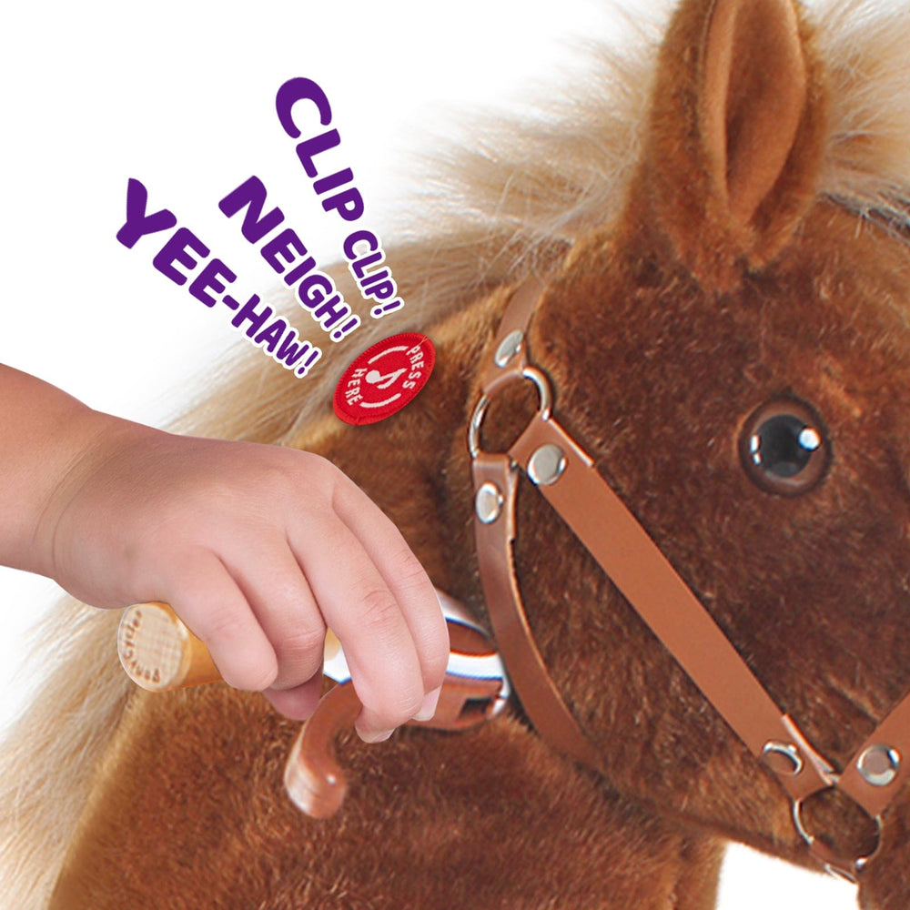 Model U® Horse Ride-On Toy Age 3–4 – Brown
