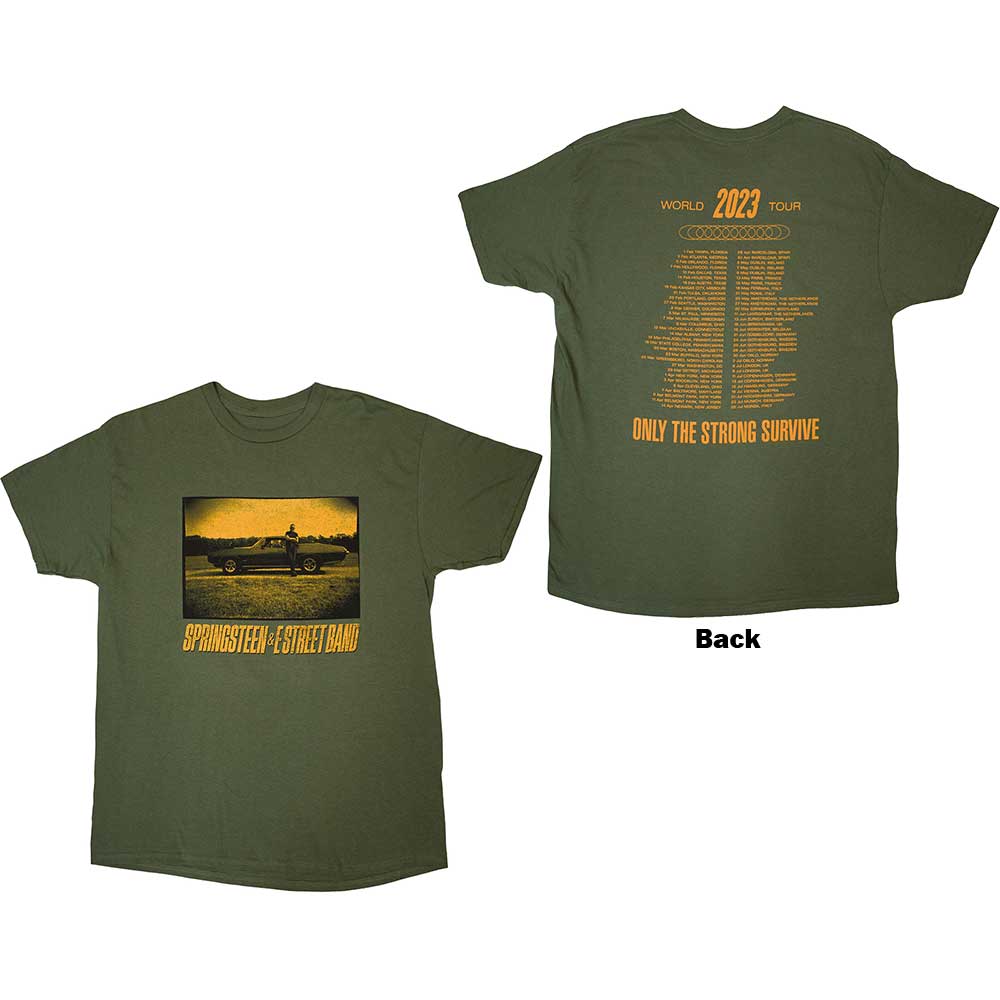 Bruce Springsteen - Tour '23 Sepia Car [T-Shirt] (ONLINE ORDER ONLY)