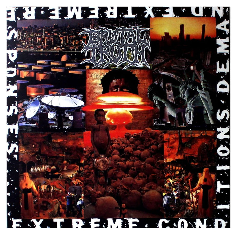 Brutal Truth - Extreme Conditions (RSD Essentials, Indie Exclusive, Half Orange & White Colored Vinyl) [Vinyl] (ONLINE ORDER ONLY)