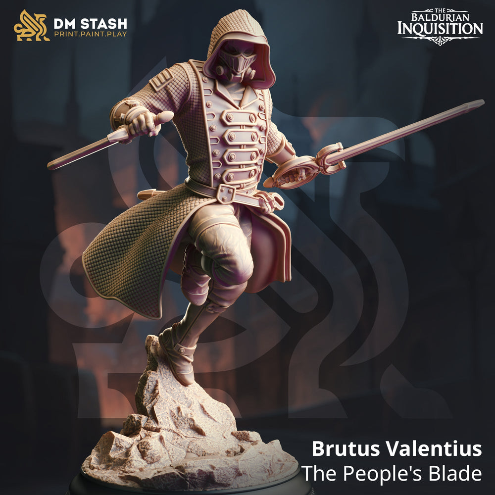Brutus Valentius, The People's Blade (Male Human Assassin) (Online Only)