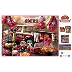 San Francisco 49ers - Gameday 1000 Piece Jigsaw Puzzle (ONLINE ORDER ONLY)