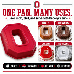 Ohio State Buckeyes Cake Pan