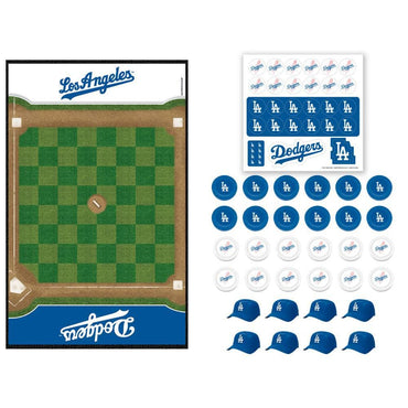 Los Angeles Dodgers Checkers Board Game