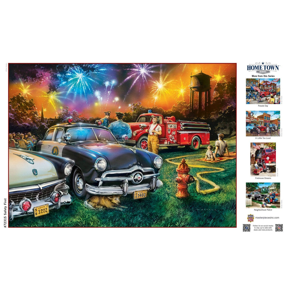 Hometown Heroes - Safety First 1000 Piece Jigsaw Puzzle (ONLINE ORDER ONLY)