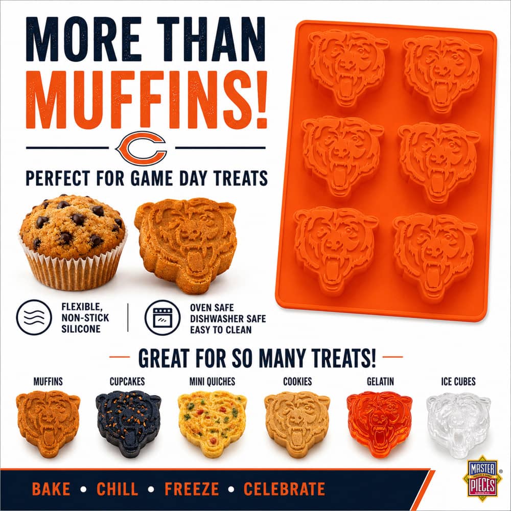 Chicago Bears Muffin Pan