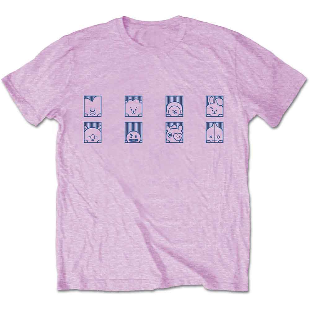 BT21 - Group Squares [T-Shirt] (ONLINE ORDER ONLY)
