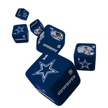 Dallas Cowboys Dice Set - 19mm (ONLINE ORDER ONLY)