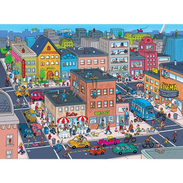 101 Things to Spot in Town - 101 Piece Jigsaw Puzzle (ONLINE ORDER ONLY)