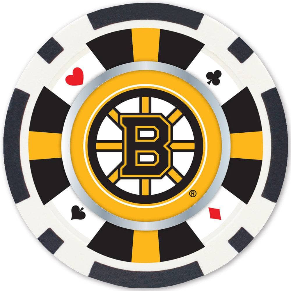 Boston Bruins 100 Piece Poker Chips (ONLINE ORDER ONLY)