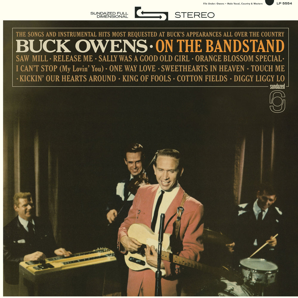 Buck and His Buckaroos Owens - On The Bandstand (GOLD VINYL) [Vinyl] (ONLINE ORDER ONLY)