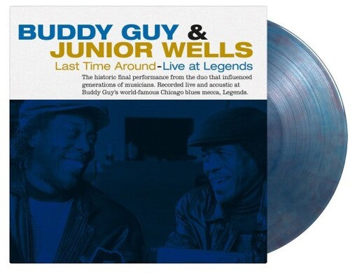 Buddy Guy & Junior Wells - Last Time Around: Live At Legends (180 Gram Blue & Red Marbled Colored Vinyl) [Import] [Vinyl] (ONLINE ORDER ONLY)