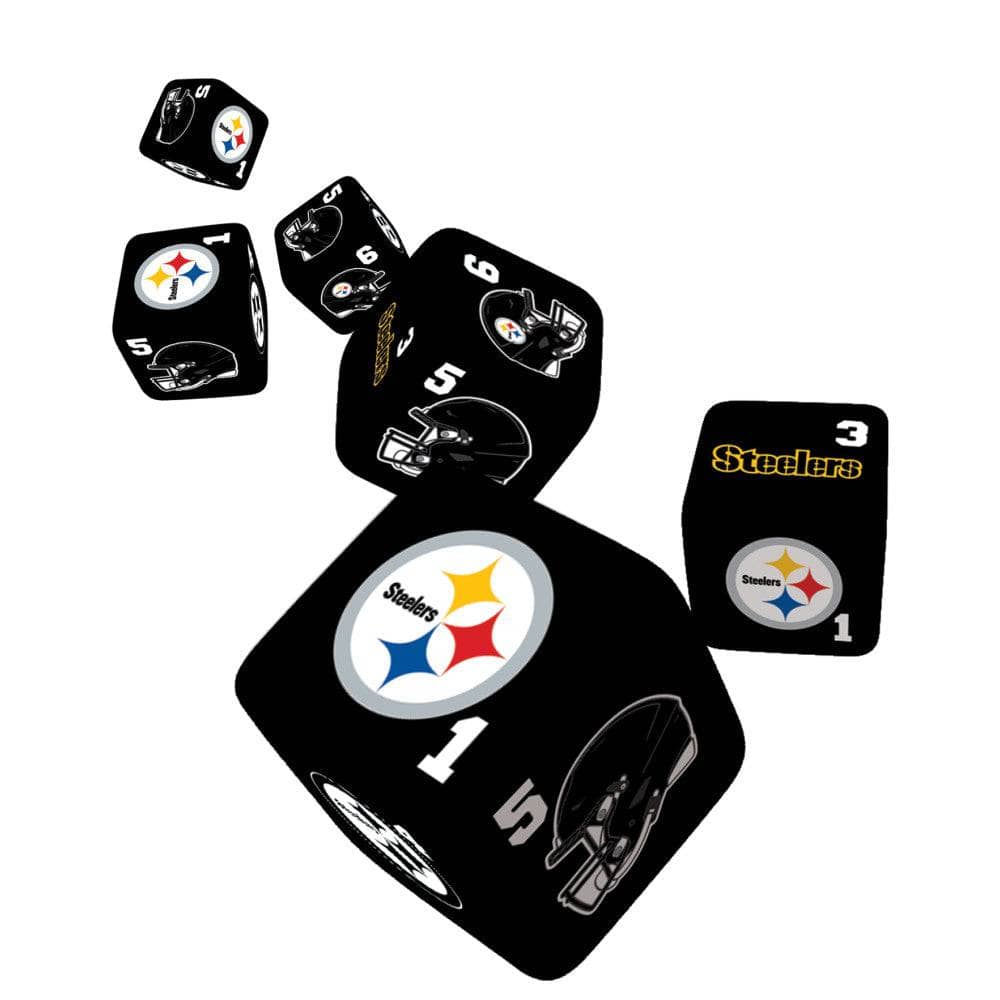 Pittsburgh Steelers Dice Set - 19mm (ONLINE ORDER ONLY)