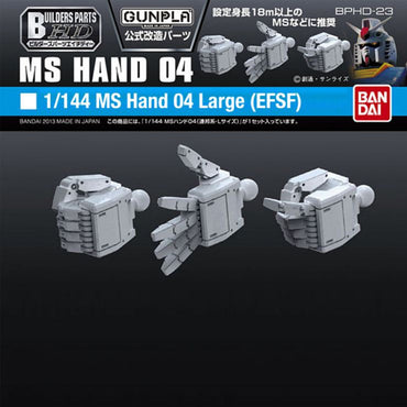 Gundam - Builders Parts HD 1/144 MS Hand 04 - Model Kit (Online Order Only)