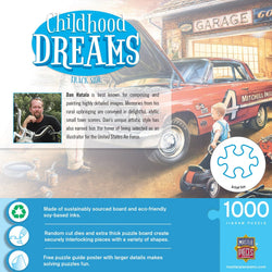 Childhood Dreams - Track Side 1000 Piece Jigsaw Puzzle (ONLINE ORDER ONLY)