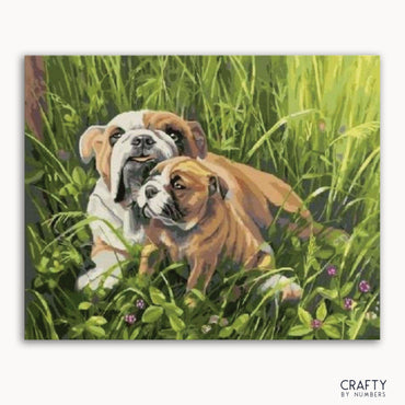 Bulldog with Puppy (ONLINE ORDER ONLY)