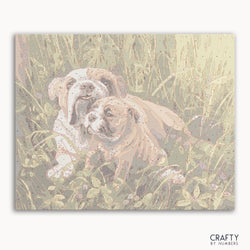 Bulldog with Puppy (ONLINE ORDER ONLY)