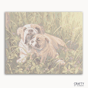 Bulldog with Puppy (ONLINE ORDER ONLY)