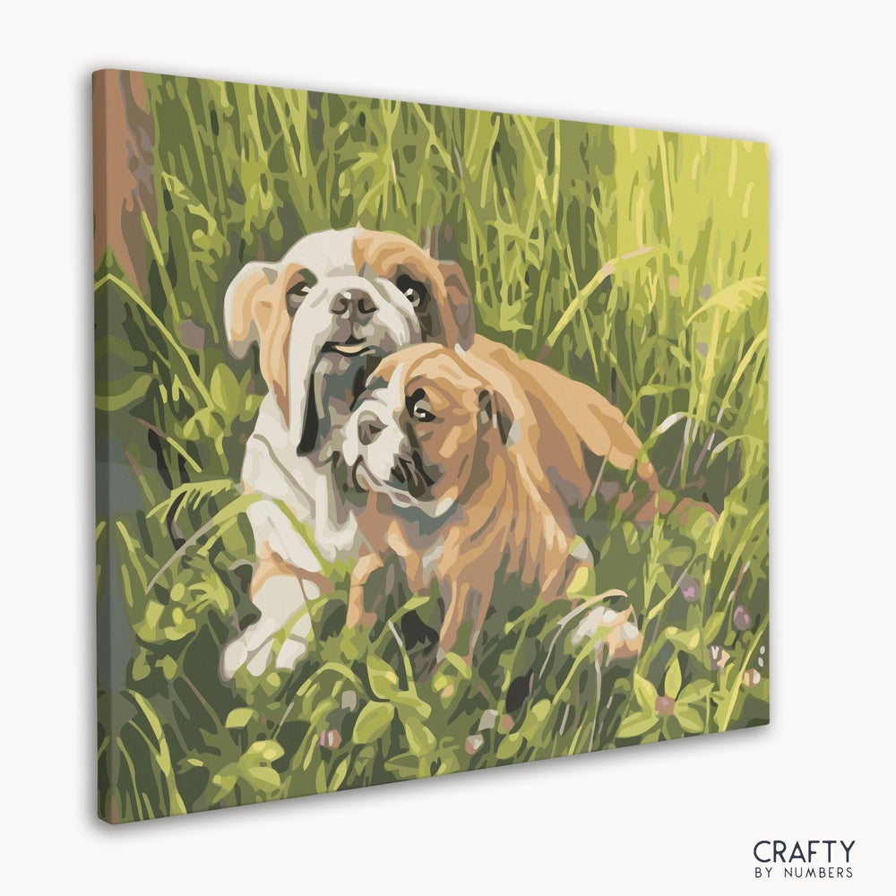 Bulldog with Puppy (ONLINE ORDER ONLY)