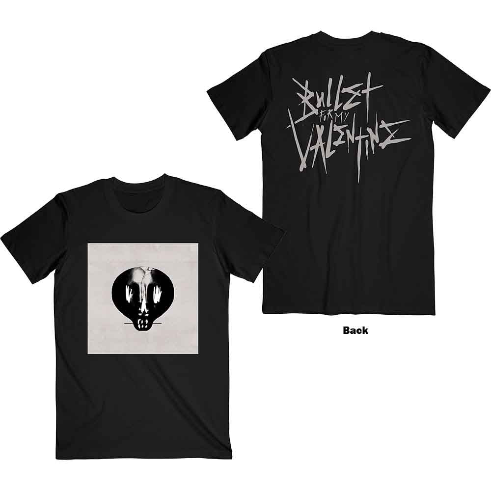 Bullet For My Valentine - Album Cropped & Large Logo [T-Shirt] (ONLINE ORDER ONLY)