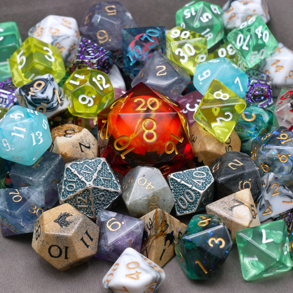 Mystery Hoard - 4x 14pc Dice Set Bundle + 1 RPG Accessory (ONLINE ORDER ONLY)