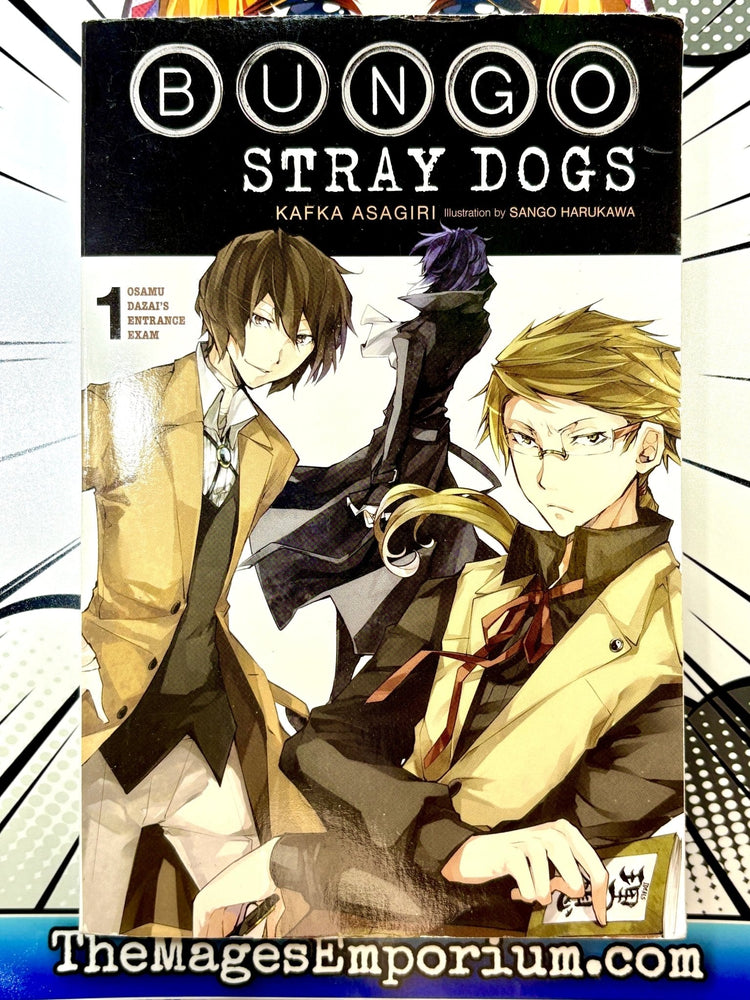 Bungo Stray Dogs Vol 1 Osamu Dazi's Entrance Exam Light Novel (Online Order Only)