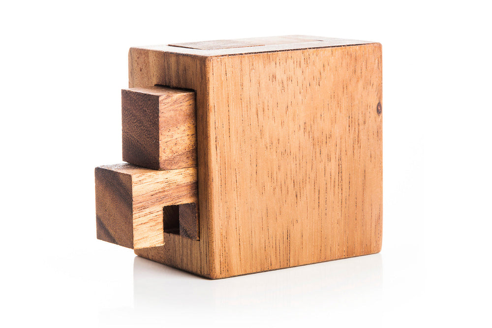 Tricky Drawer - 4 Piece Burr Puzzle In a Box (Online Order Only)