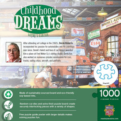 Childhood Dreams - Wayne's Garage 1000 Piece Jigsaw Puzzle (ONLINE ORDER ONLY)