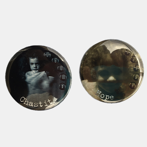 Hope & Chastity (Lunch Money Button Men) (ONLINE ORDER ONLY)