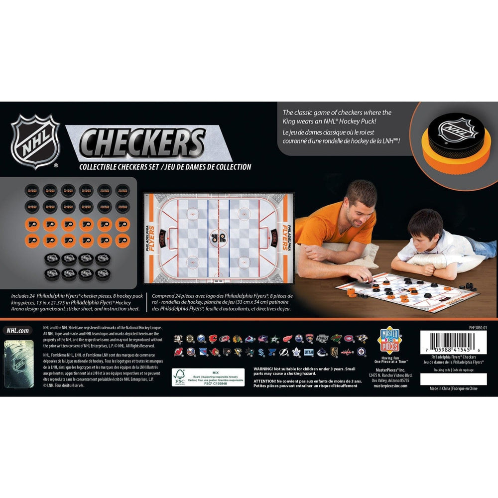 Philadelphia Flyers Checkers Board Game (ONLINE ORDER ONLY)