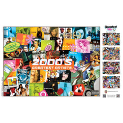 Greatest Hits - 2000's Artists 1000 Piece Jigsaw Puzzle (ONLINE ORDER ONLY)