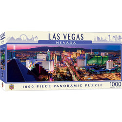 Las Vegas, Nevada 1000 Piece Panoramic Jigsaw Puzzle (ONLINE ORDER ONLY)