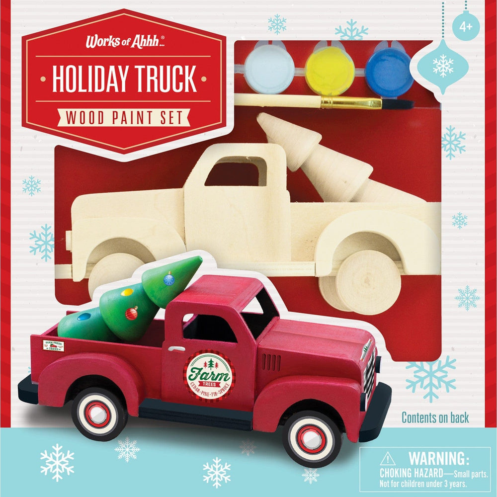 Holiday Truck Wood Paint Kit (ONLINE ORDER ONLY)