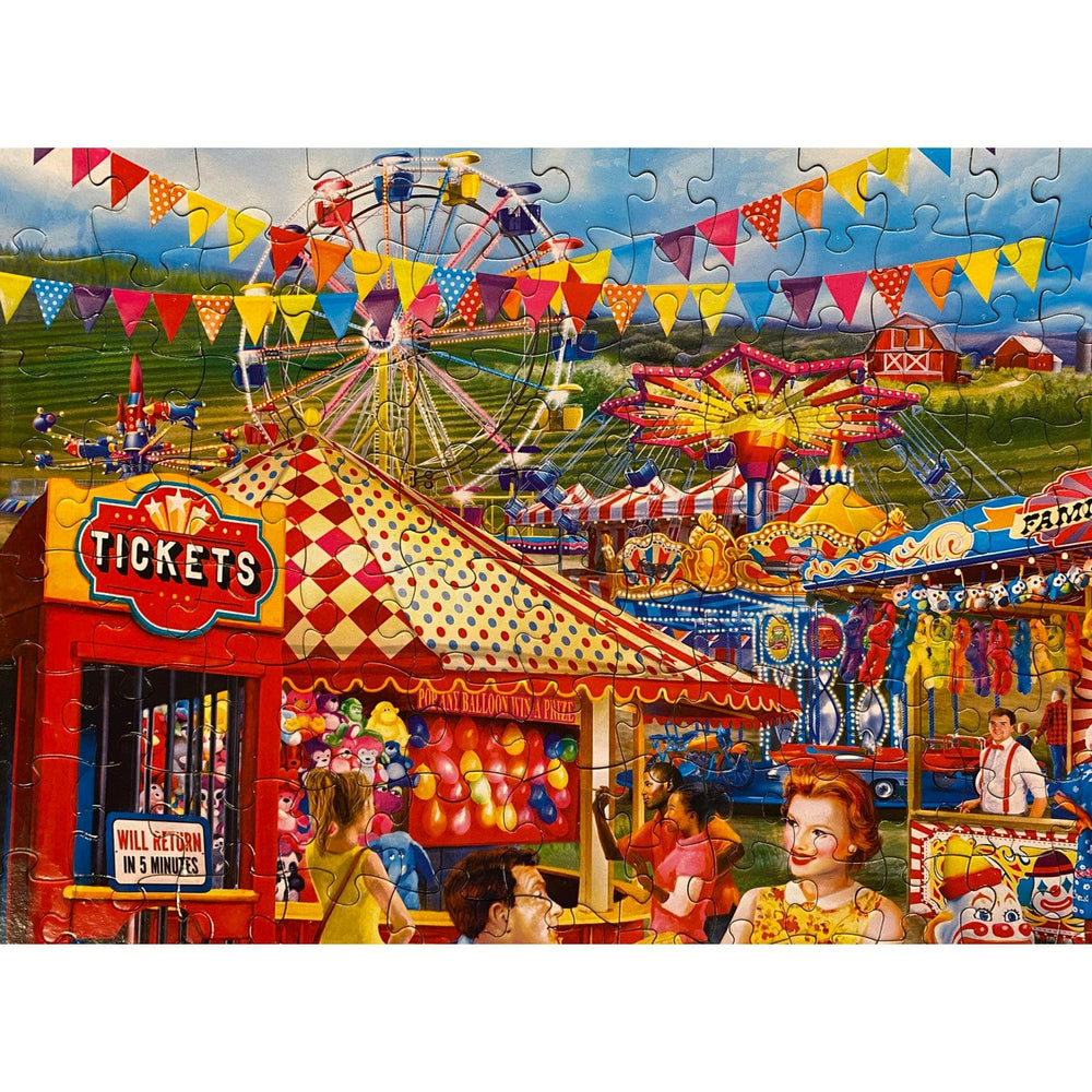 Family Time - Day at the Fairgrounds 400 Piece Jigsaw Puzzle (ONLINE ORDER ONLY)