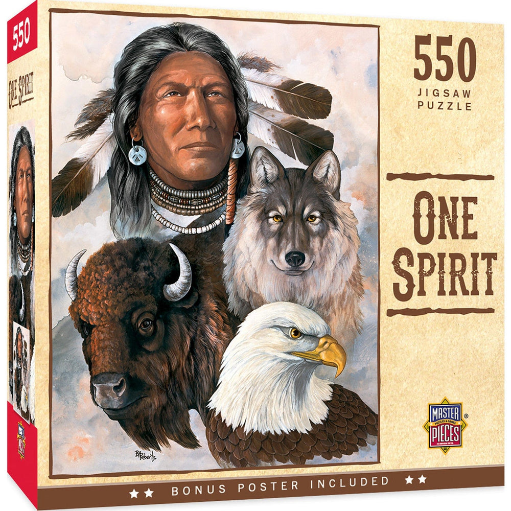 One Spirit 550 Piece Jigsaw Puzzle (ONLINE ORDER ONLY)