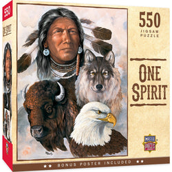 One Spirit 550 Piece Jigsaw Puzzle (ONLINE ORDER ONLY)