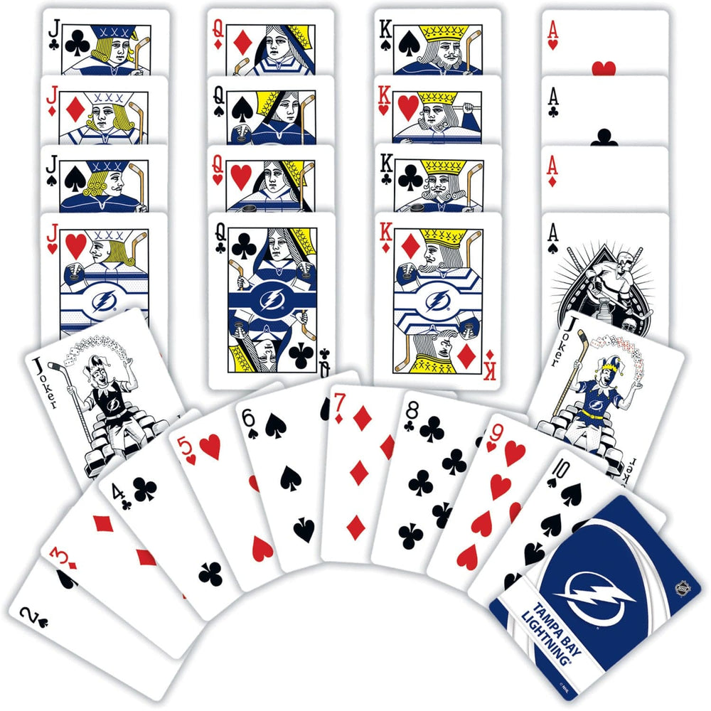 Tampa Bay Lightning Playing Cards - 54 Card Deck (ONLINE ORDER ONLY)