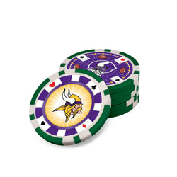 Minnesota Vikings 300 Piece Poker Set (ONLINE ORDER ONLY)