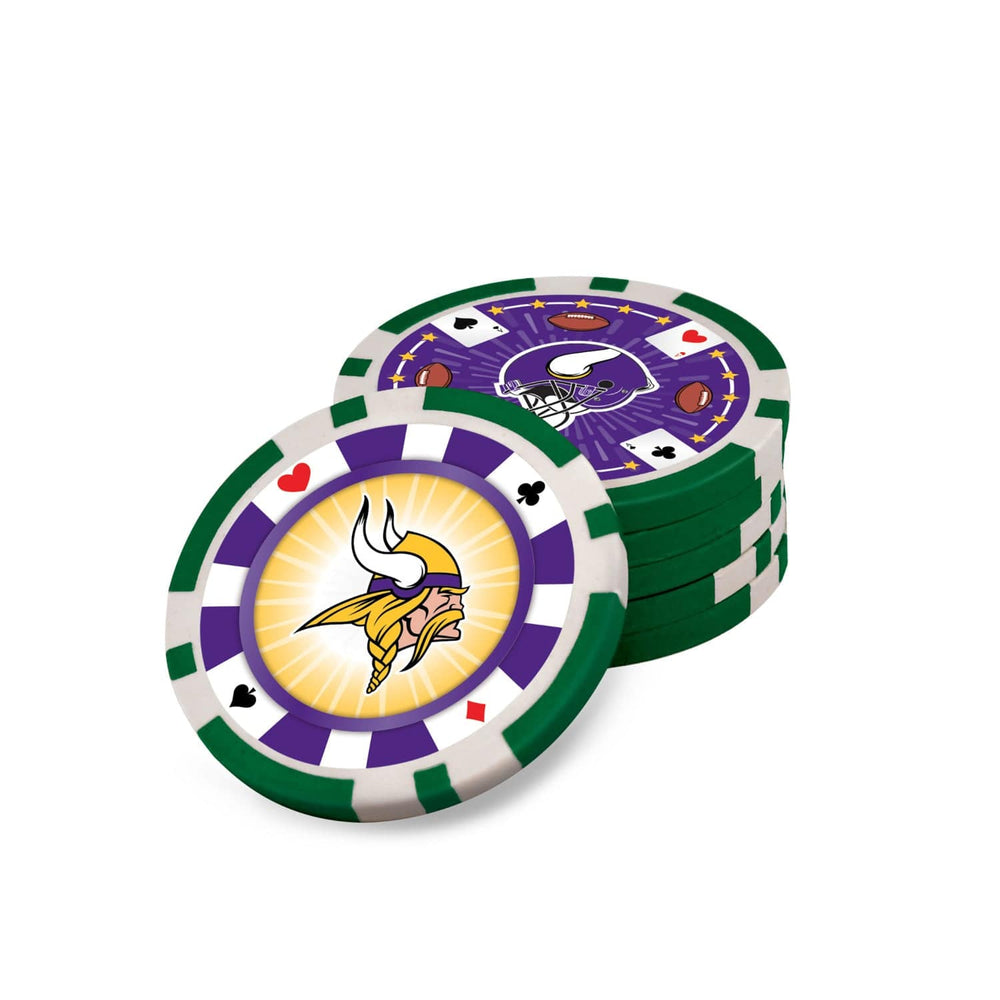 Minnesota Vikings 300 Piece Poker Set