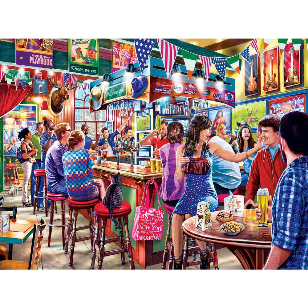 Drive-Ins, Diners & Dives - Duffy's Sports & Suds 550 Piece Jigsaw Puzzle (ONLINE ORDER ONLY)
